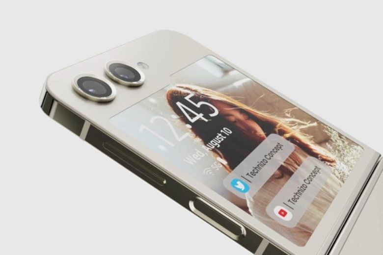 Samsung Galaxy Z Flip5 màu Kem