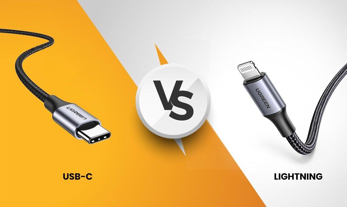 So sánh USB Type C vs Lightning