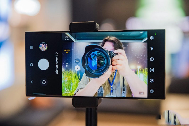 camera selfie Galaxy S23 Ultra