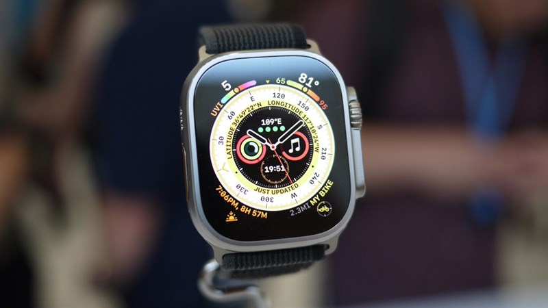 màn hình Apple Watch Ultra 2023