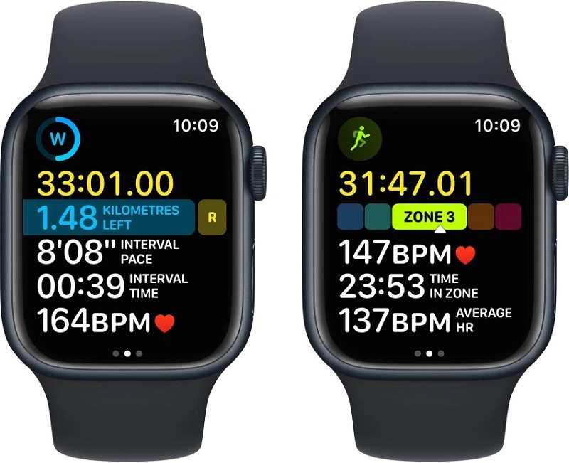 Apple Watch SE và Apple Watch Series 7 đều chú trọng việc chăm sóc sức khỏe