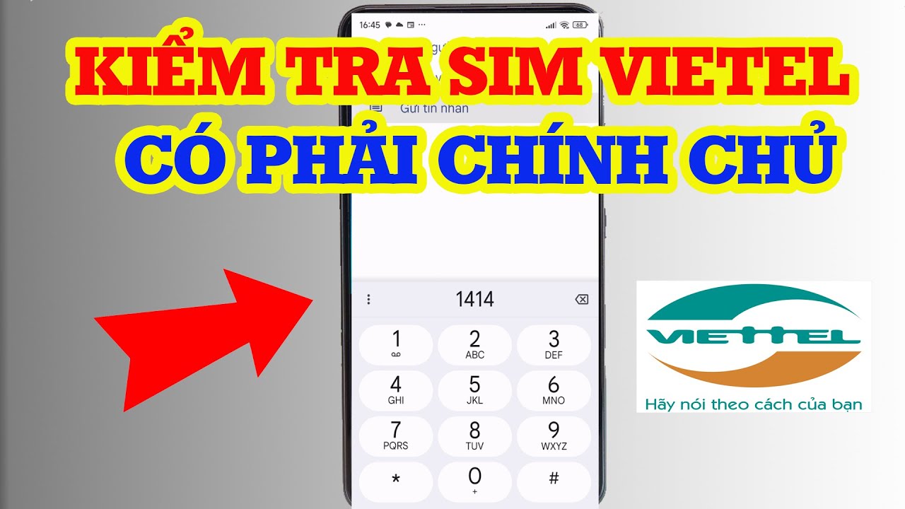 Cách Kiểm Tra SIM Chính Chủ Viettel