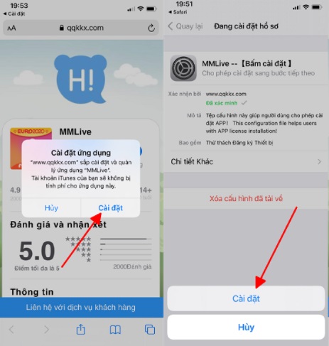 Cách tải MMLive cho iOS chi tiết Cách tải MMLive cho iOS chi tiết