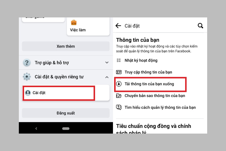 Cách lấy lại tin nhắn đã xóa trên Messenger bằng điện thoại iPhone