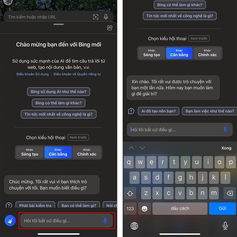 Cách sử dụng Bing AI trên iPhone b2