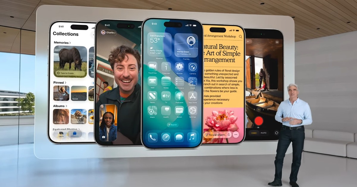 Giao Diện Liquid Glass trên iOS 26