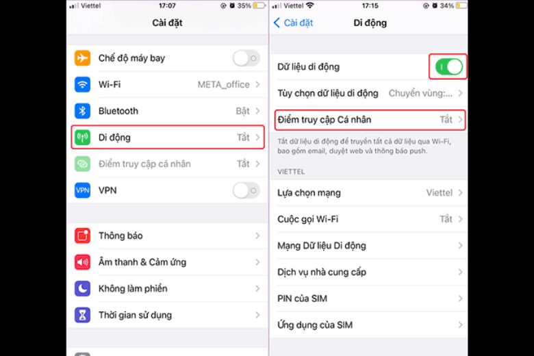 Hướng dẫn chia sẻ Wifi từ iPhone sang Android bằng kết nối 4G