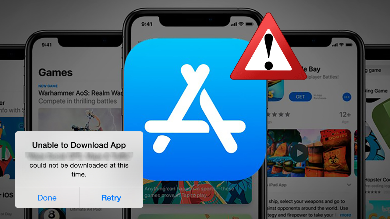 Lỗi Không Thể Tải Ứng Dụng Từ App Store Trên iOS 18