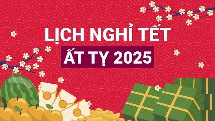 Lịch nghỉ Tết 2025