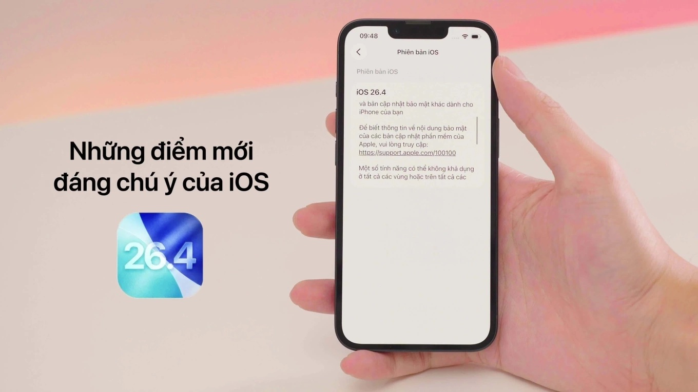 Messages tr&ecirc;n iOS 26.4