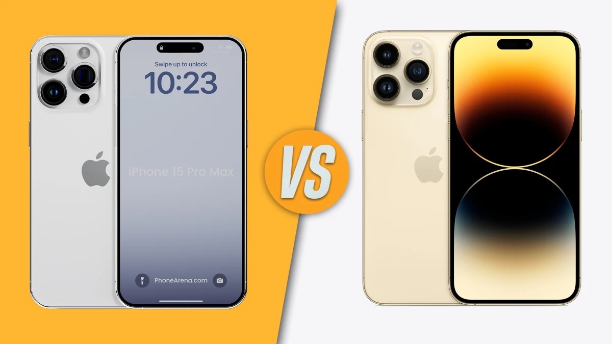 Pin iPhone 14 Pro Max vs 15 pro max