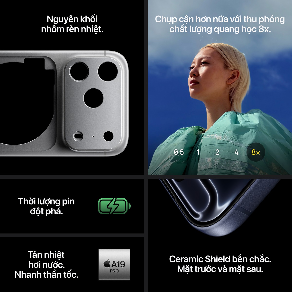 Pin iPhone 17 Pro