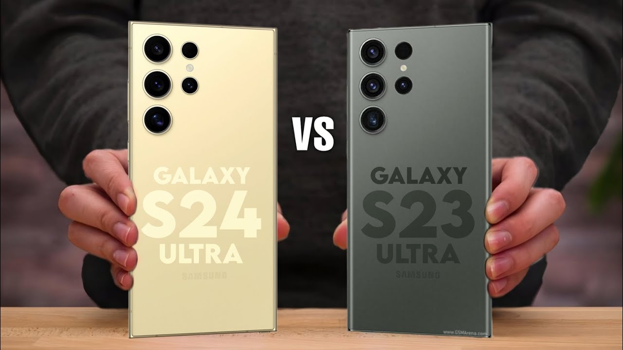 So sánh Galaxy S24 Ultra và Galaxy S23 Ultra