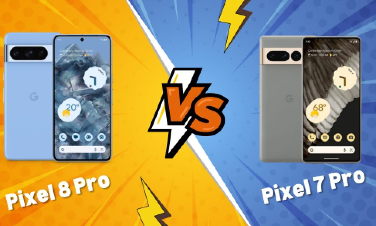 So sánh Pixel 8 Pro với Pixel 7 Pro
