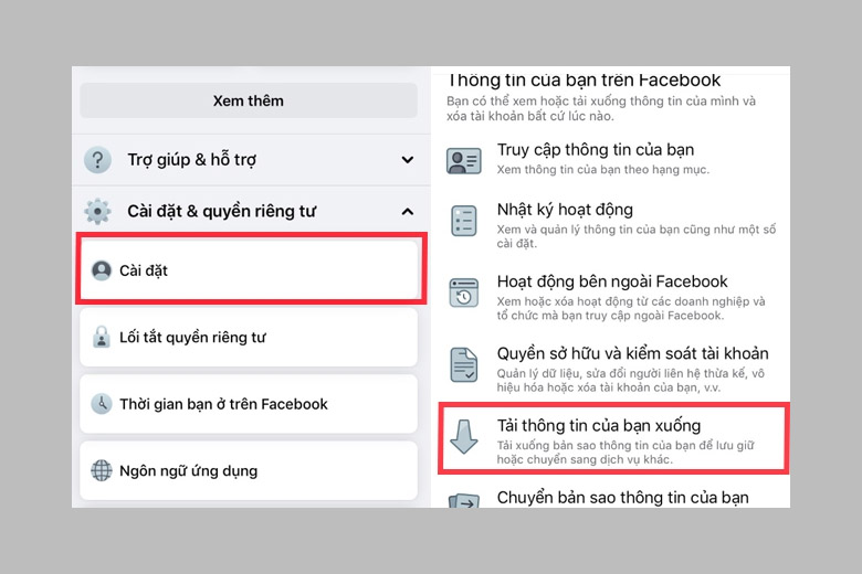 cách khôi phục tin nhắn đã xóa trên Messenger trên điện thoại iPhone b2