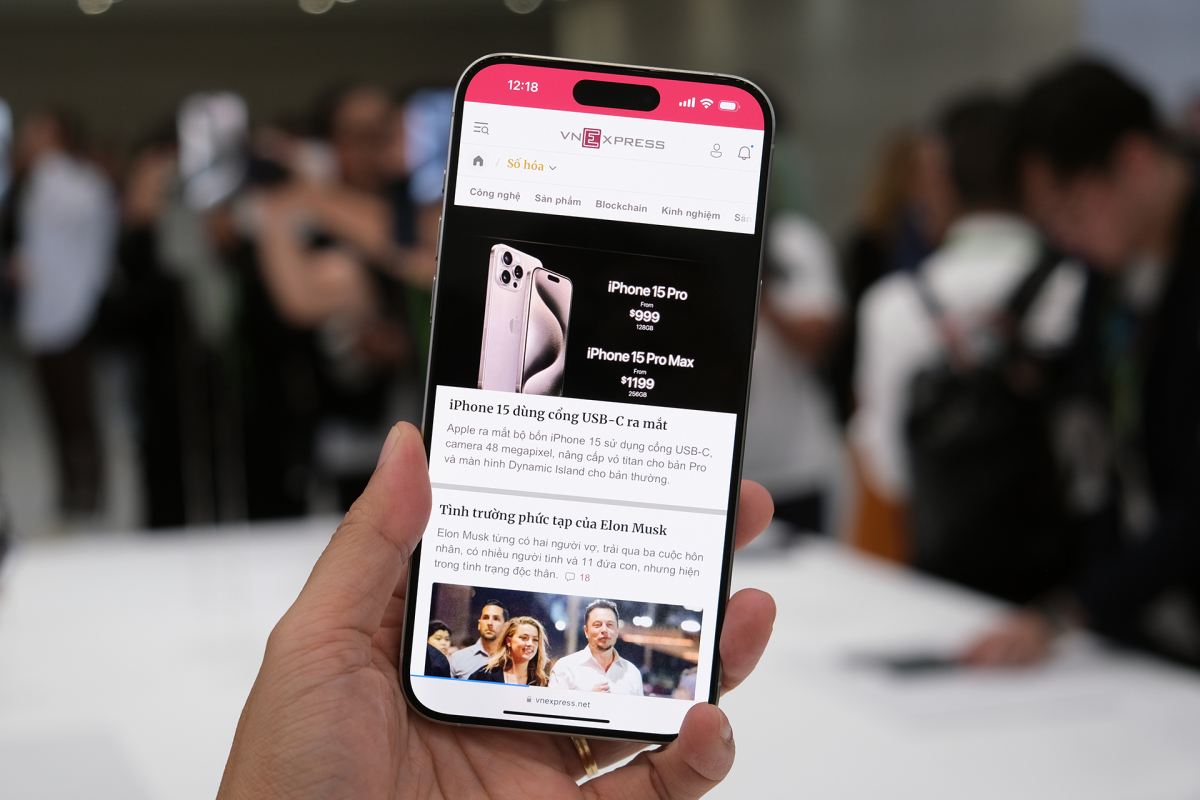 cấu h&igrave;nh iphone 15 pro max