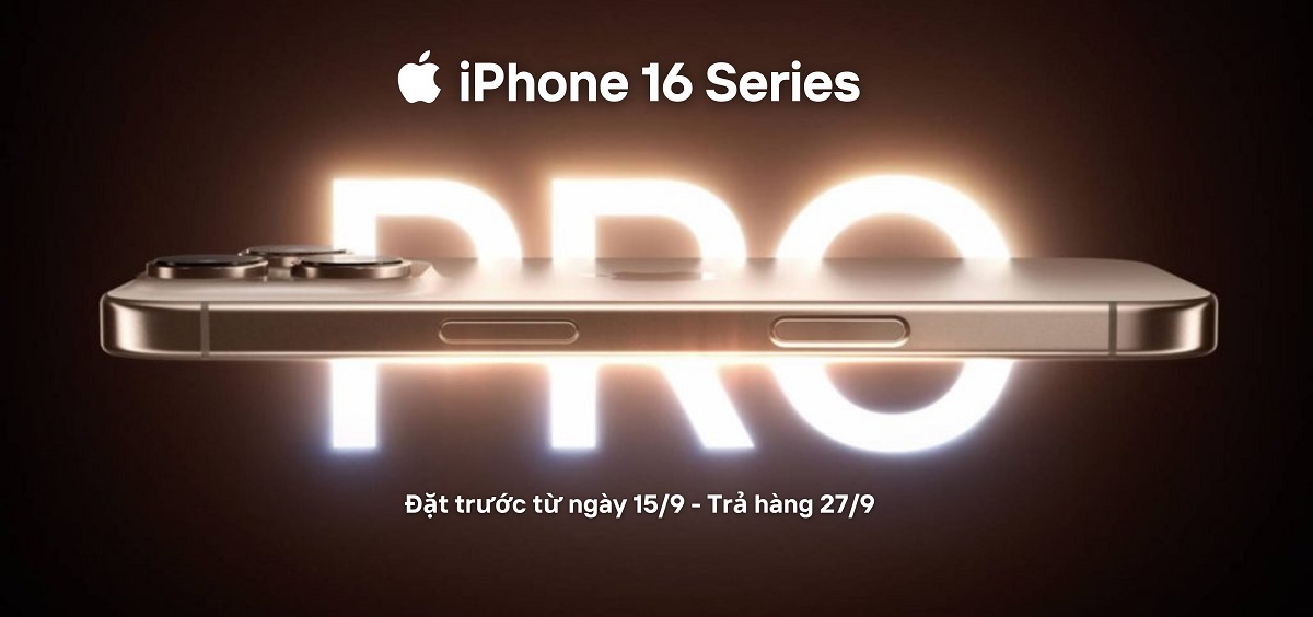 ĐẶT TRƯỚC iPHONE 16