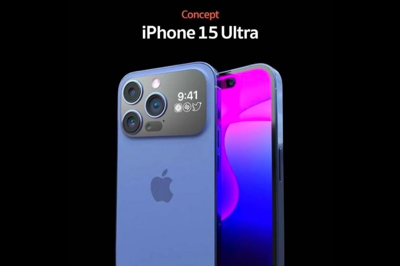 iPhone 15 Ultra Màu xanh dương