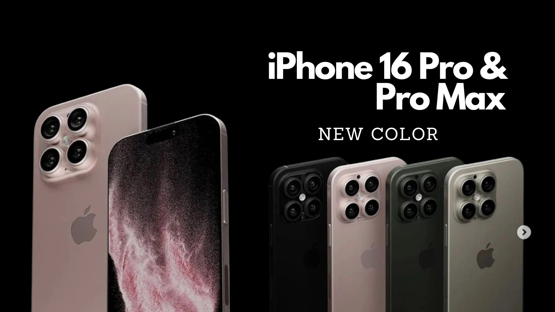 iPhone 16 Pro Max có mấy màu