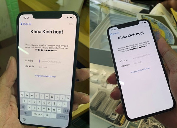 iPhone khóa kích hoạt