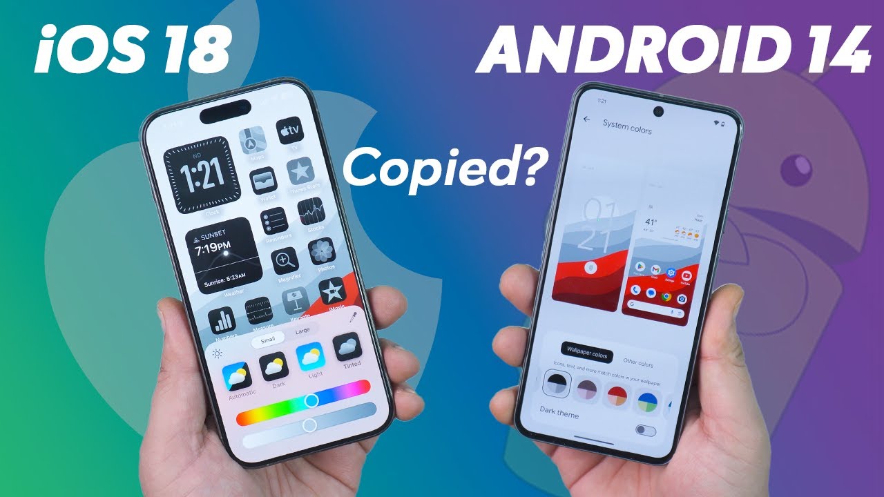 ios 18 vs android 14