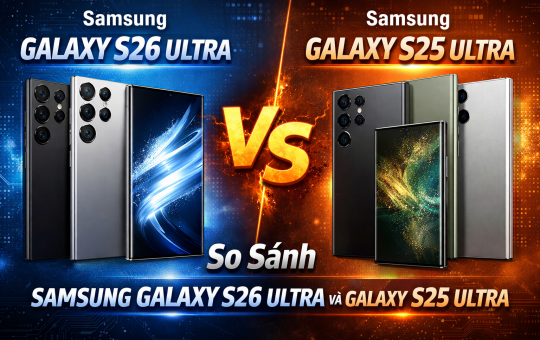 So Sánh Samsung Galaxy S26 Ultra Và Galaxy S25 Ultra: Có Nên Nâng Cấp?