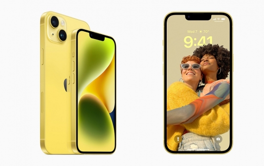 iPhone 14 màu vàng và iPhone 14 Plus màu vàng vừa ra mắt