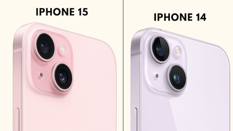 So sánh về camera iPhone 14 và iPhone 15