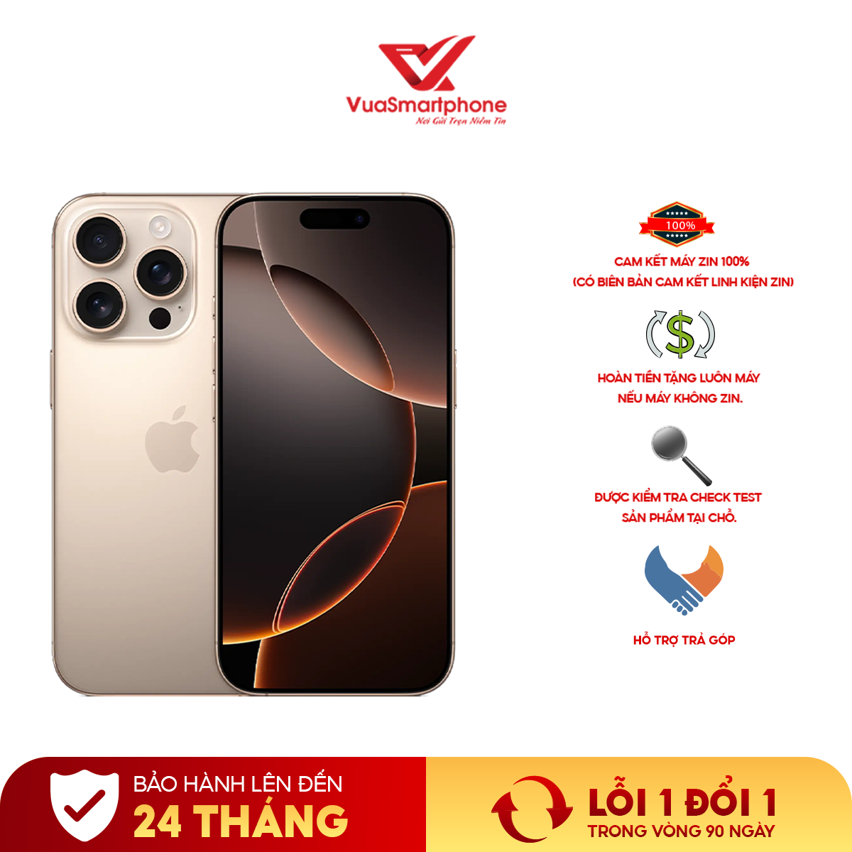 Điện Thoại iPhone 16 Pro Max Chính Hãng Apple
