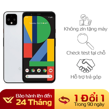 Google Pixel 4 128GB máy 97% - Quốc tế (Dùng 2 sim online - nguyên zin, vỏ có cấn xước )